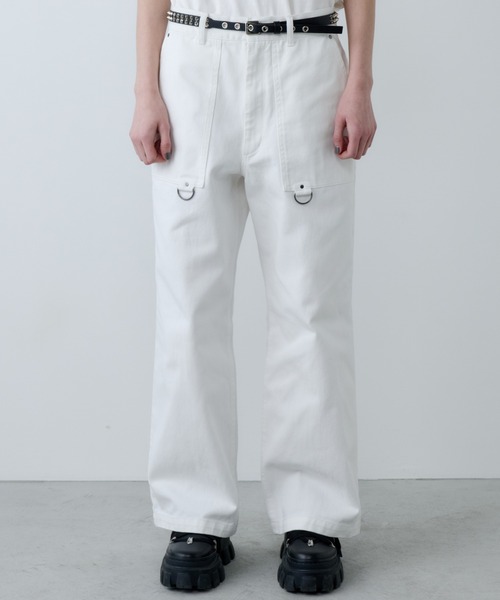 AIVER（アイバー） パンツ ボンテージデニムベイカーパンツ メンズ