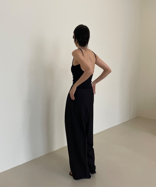 「Didot.showroom」 スラックス M スモークグレー レディース_画像2