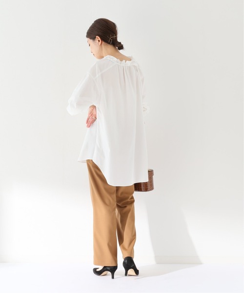 SLOBE IENA（スローブイエナ） 長袖ブラウス FREE ブラック レディース