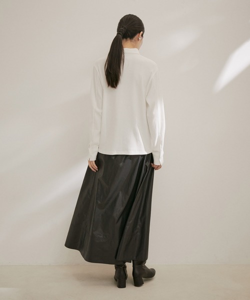 「SALON adam et rope'」 長袖シャツ FREE ブラウン系その他2 レディース_画像3