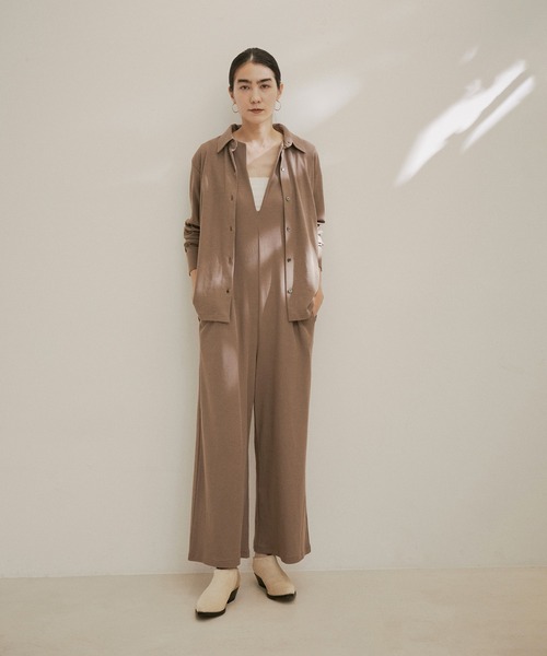 「SALON adam et rope'」 長袖シャツ FREE ブラウン系その他2 レディース_画像4