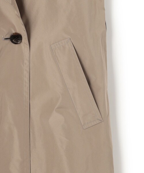 コート アウター LIMONTAハイカウントメモリータフタ ライナー付き アウター レディースの画像