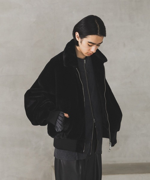 「HARE」 ブルゾン MEDIUM ベージュ メンズ_画像9