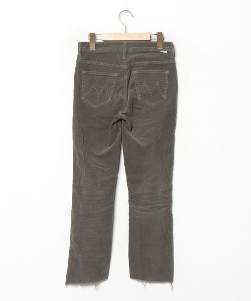 「MOTHER DENIM」 コーデュロイパンツ 25 グリーン レディース_画像2