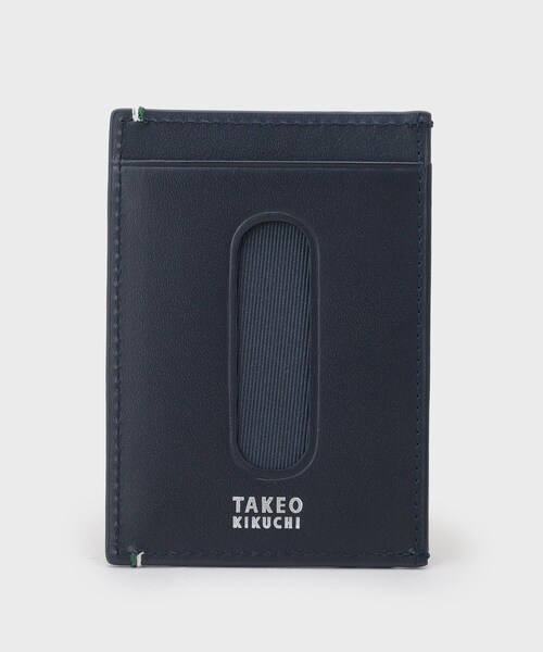TAKEO KIKUCHI（タケオキクチ） 水シボレザー単パスケース : ZOZOTOWN