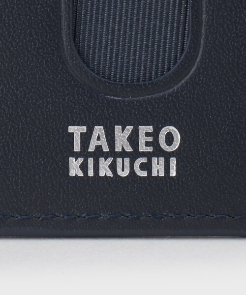TAKEO KIKUCHI（タケオキクチ） 水シボレザー単パスケース : ZOZOTOWN