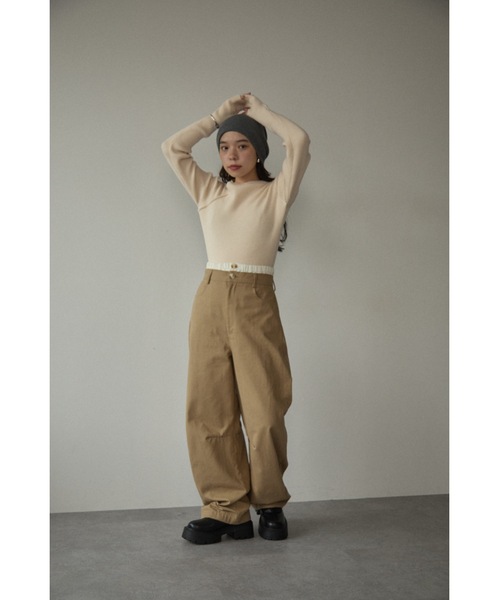 「DRWCYS」 長袖ニット FREE アイボリー レディース_画像5