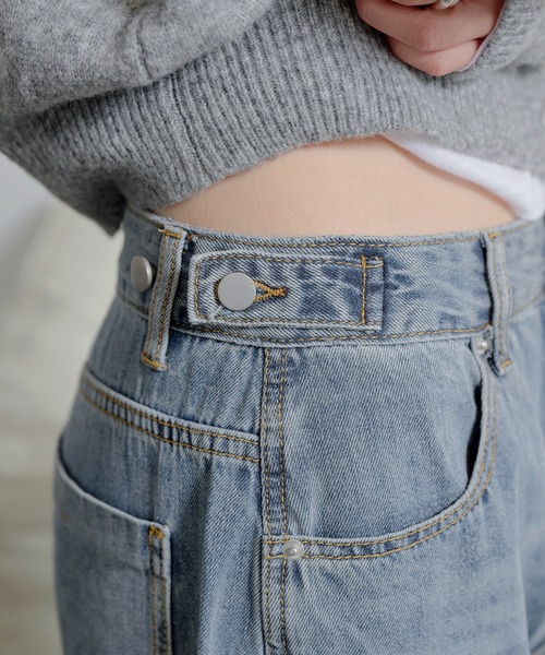 「UNE MANSION」 デニムパンツ MEDIUM ブルー系その他 レディース_画像6