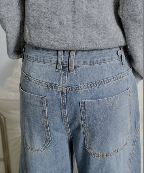 「UNE MANSION」 デニムパンツ MEDIUM ブルー系その他 レディース_画像7