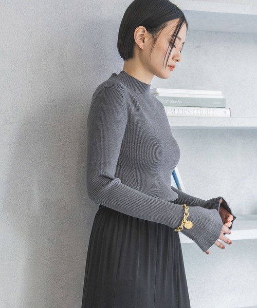 「A part by」 長袖ニット FREE ブラウン レディース_画像3