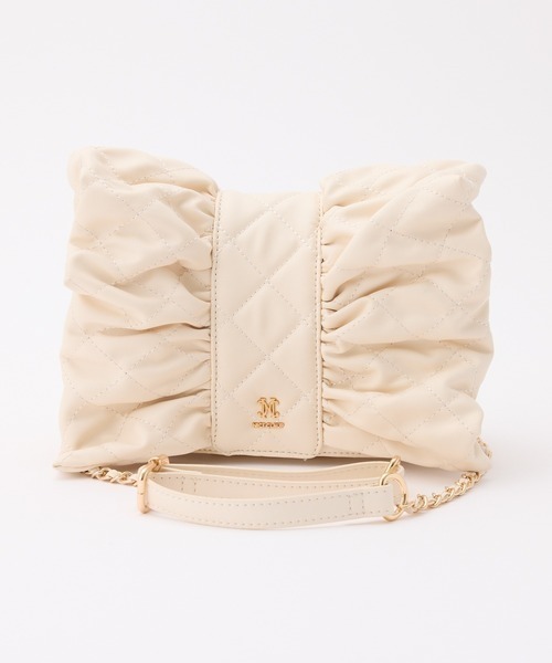 NICE CLAUPリボン付きキルティングショルダーBAG one after another NICE CLAUP ショルダーバッグ バッグ 「REVIVAL