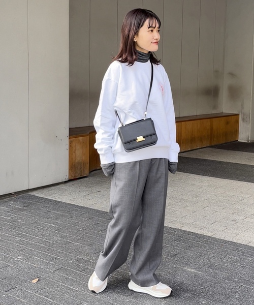 「SPORTY&RICH」 スウェットカットソー SMALL ホワイト レディース_画像2