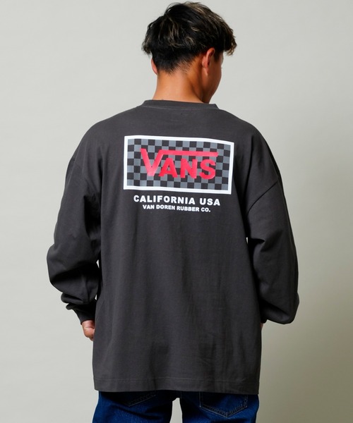 Medium VANS MTE スパイダーウェブ 長袖Tシャツ アメリカ USA Medium