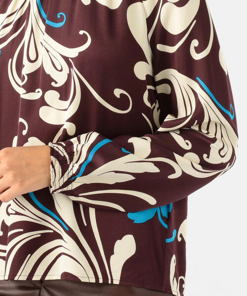 「TOMORROWLAND」 長袖ブラウス X-SMALL レッド系その他2 レディース_画像8