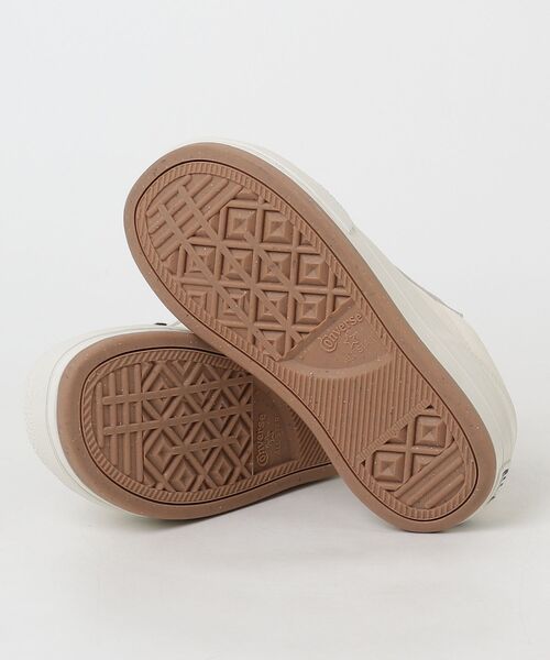 「CONVERSE」 ローカットスニーカー 22cm ベージュ レディース_画像3