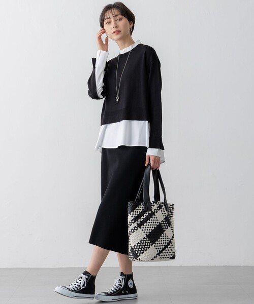 23区（ニジュウサンク） 長袖ニット 38 グレー レディース : ZOZOTOWN