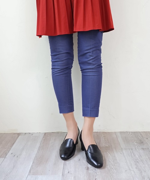 「MODE KAORI」 パンプス 24.5cm ブラック レディース_画像9