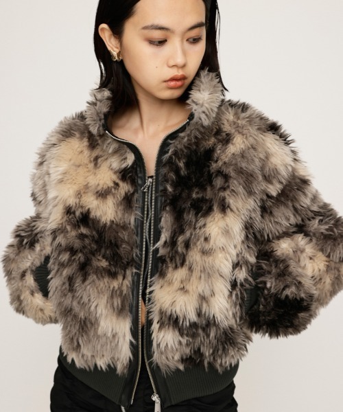 「SLY」 ブルゾン FREE ライトベージュ レディース_画像8