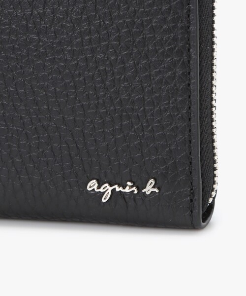 agnes b.(アニエスベー) 財布 レザー ラウンドジップ ロング agnes b.(アニエスベー) 財布 レザー ラウンドジップ ロング