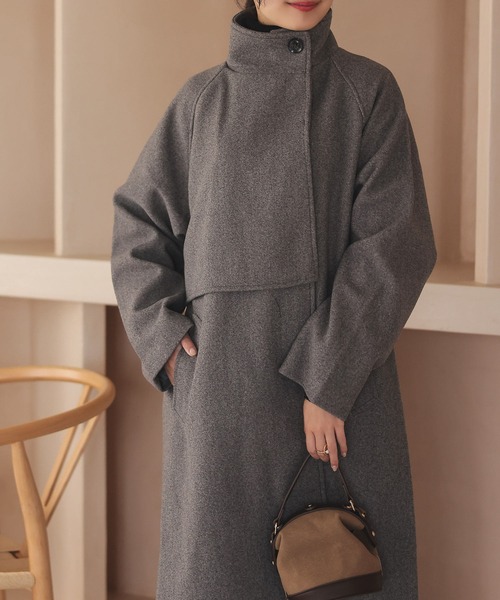 「Isn't She?」 コート FREE モカ レディース_画像7