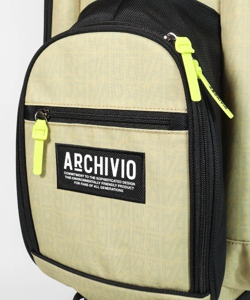 archivio（アルチビオ） ゴルフ 「MENS」ARロゴ柄キャディバッグ