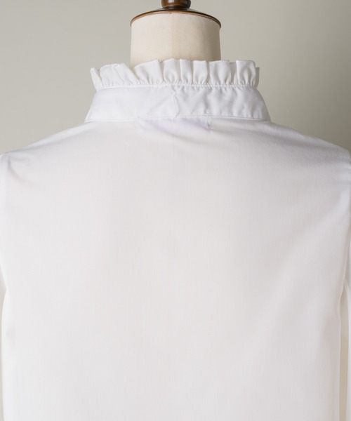 「VIOLETTA」 長袖ブラウス FREE ネイビー レディース_画像2