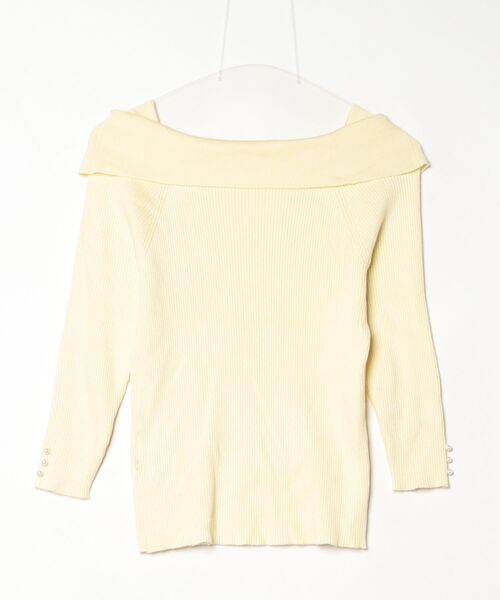 「tocco closet」 長袖ニット M レモンイエロー レディース_画像2