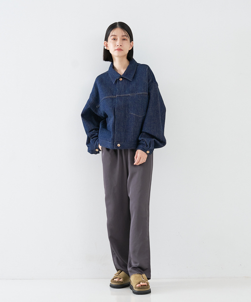 「MOHI」 フラットサンダル 36 カーキ レディース_画像5