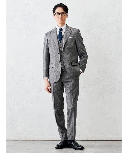 「Perfect Suit FActory」 テーラードジャケット S ブラウン メンズ_画像7