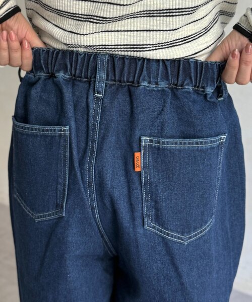 ワンピース デニムビスチェセットアップの画像
