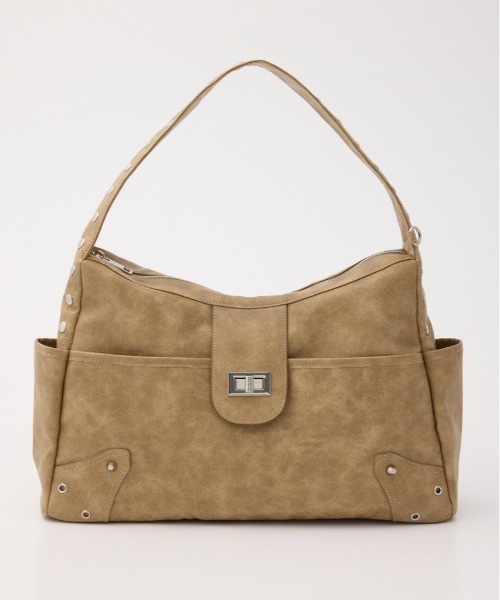 SLY（スライ） ショルダーバッグ バッグ STUDS HORIZONTAL BAG
