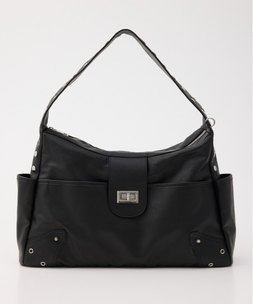 SLY ブロッキングショルダーバッグ SLY BLOCKING SHOULDER バッグ BLU -靴＆ファッション通販 ロコンド