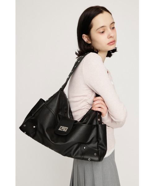 SLY（スライ） ショルダーバッグ バッグ STUDS HORIZONTAL BAG