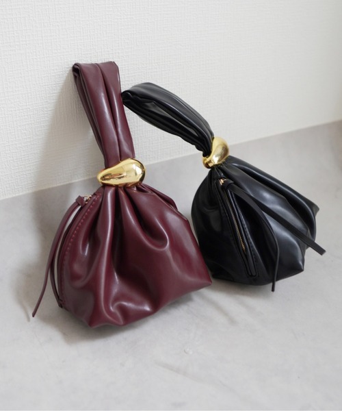 「IMARI」 ハンドバッグ FREE ブラック レディース_画像2