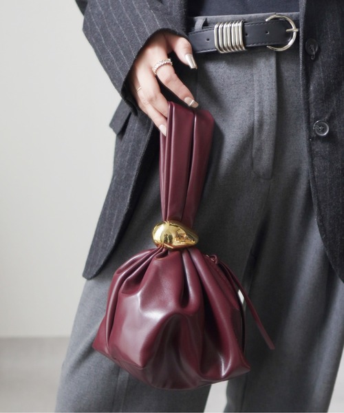 「IMARI」 ハンドバッグ FREE ブラック レディース_画像6