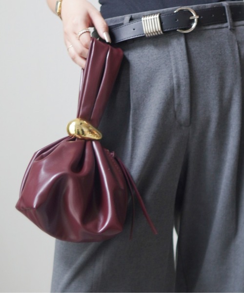 「IMARI」 ハンドバッグ FREE ブラック レディース_画像7