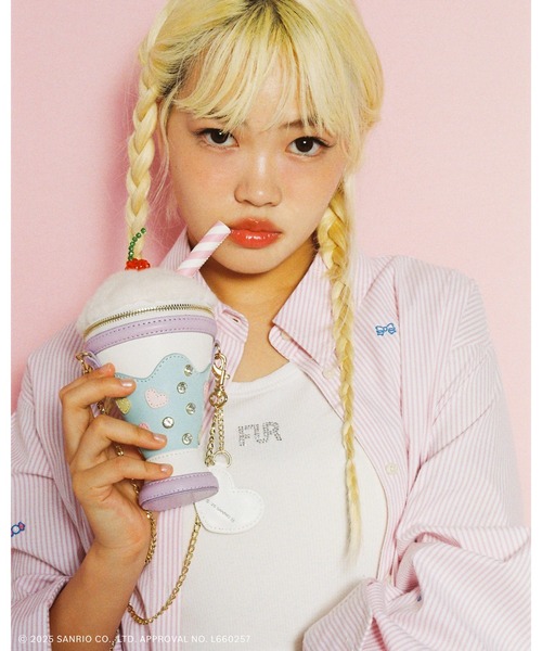 FURFUR(ファーファー) ショルダーバッグ F アイボリー レディース FURFUR(ファーファー) ショルダーバッグ F アイボリー レディース