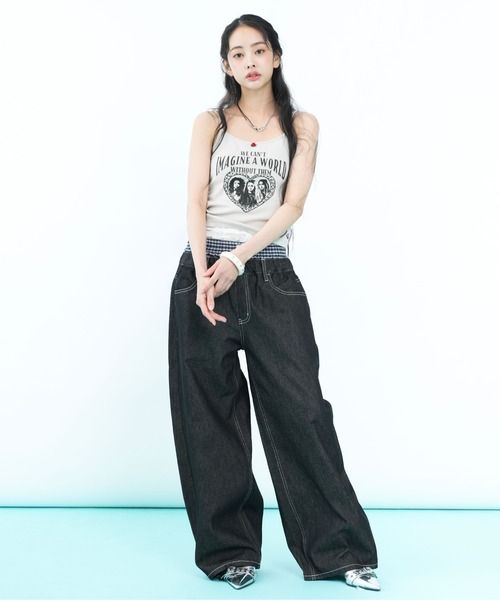 お値下げ　新品タグ付未使用　CALICO インディア　デニム　パンツ sedacle girl（セダクルガール） ジーンズ デニム デニムパンツ