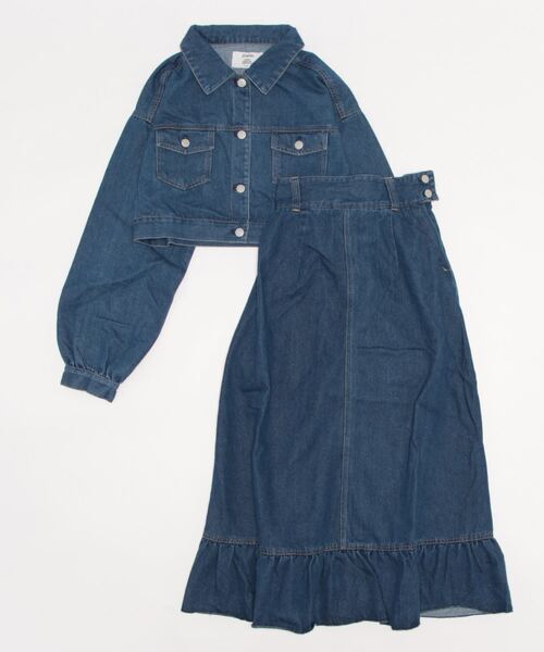 「jouetie」 セットアップ MEDIUM ブルー レディース
