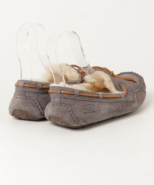 「UGG」 モカシンシューズ 25cm グレー レディース_画像2