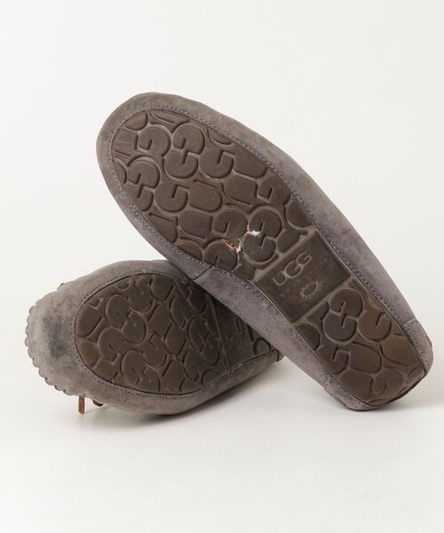 「UGG」 モカシンシューズ 25cm グレー レディース_画像3