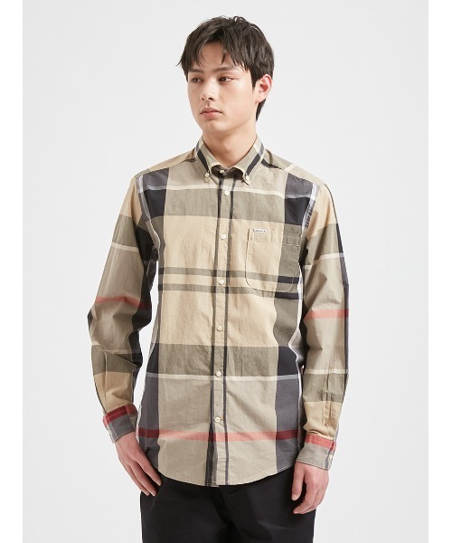 Barbour（バブアー） シャツ Harris タータンチェック シャツ メンズ