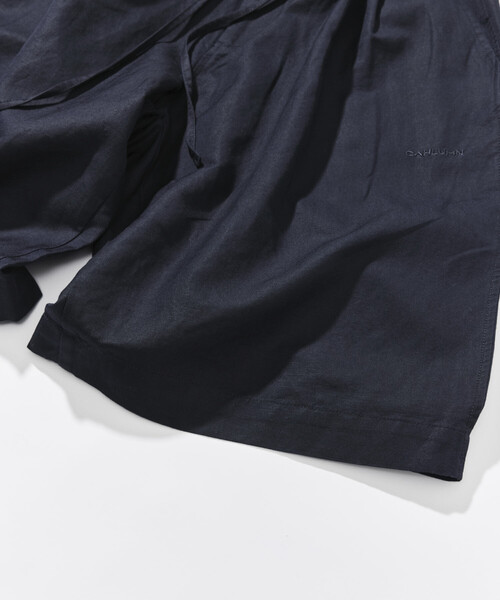 CAHLUMN（カウラム） パンツ Cotton Linen 2 Tuck Chino Shorts