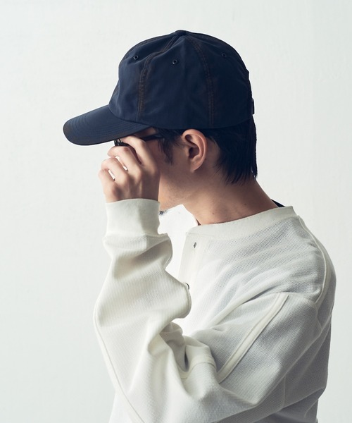 帽子 kiii 903_M3L レインシェル ローキャップ (ブラック×ブラック) 【MENS SIZE