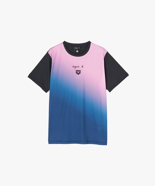 アニエスベー Tシャツ agnes b.（アニエスベー） tシャツ agnes b. x arena Tシャツ