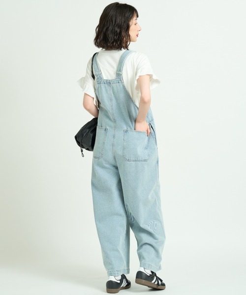 値下げしました⭐︎/オーバーオール A.D.C.L. サロペット オーバーオール デニム ワイドシルエット