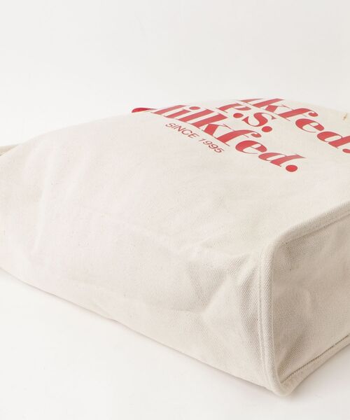 「MILKFED.」 トートバッグ ONE SIZE レッド レディース_画像3