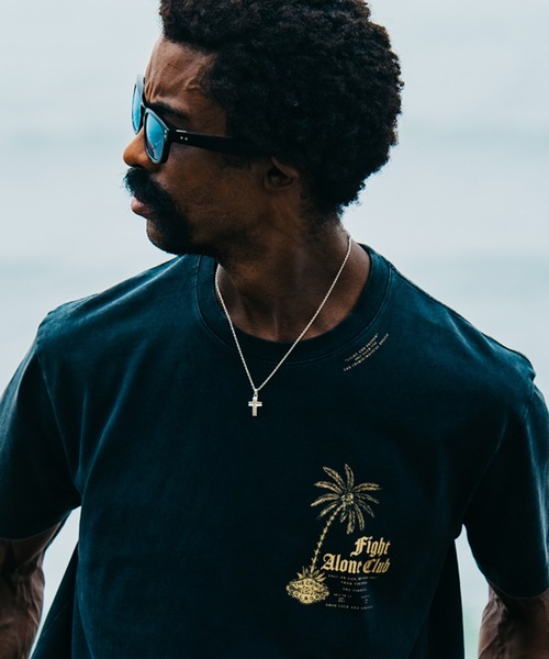 「CRIMIE」 半袖Tシャツ M ブラック メンズ_画像7