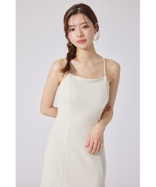 「rienda」 キャミソールワンピース MEDIUM ブラウン レディース_画像5