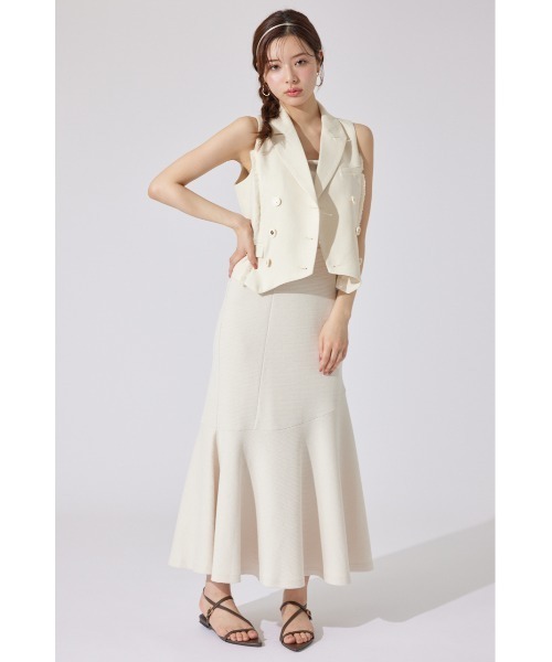 「rienda」 キャミソールワンピース MEDIUM ブラウン レディース_画像7